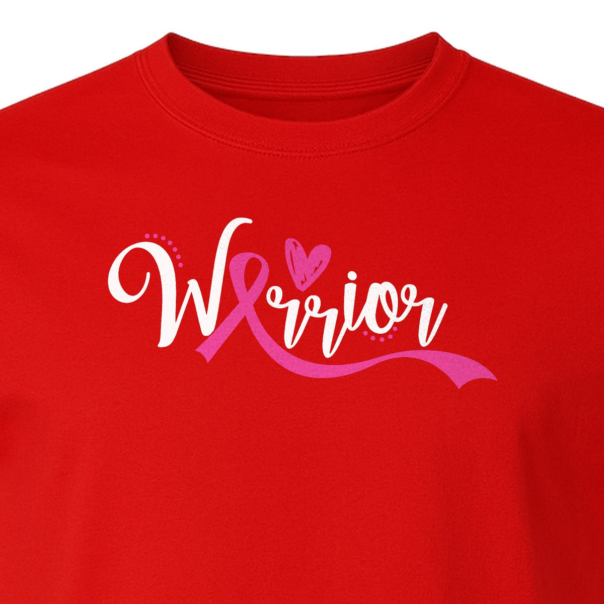 Breast Cancer Awareness T-Shirt, Warrior Pink Ribbon Support Design for Survivors and Loved Ones