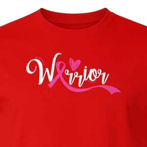 Breast Cancer Awareness T-Shirt, Warrior Pink Ribbon Support Design for Survivors and Loved Ones