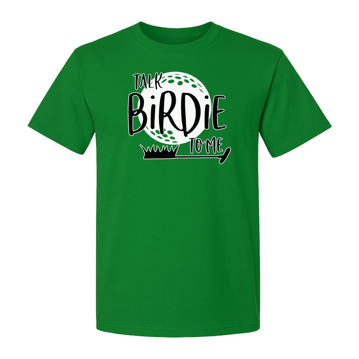 Golf T-Shirt, Talk Birdie To Me Funny Golfer Design for Players, Father's Day and Birthdays