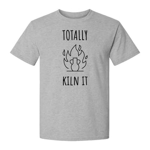 Pottery T-Shirt, Totally Kiln It Funny Ceramic Studio Design for Clay Artists