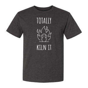 Pottery T-Shirt, Totally Kiln It Funny Ceramic Studio Design for Clay Artists