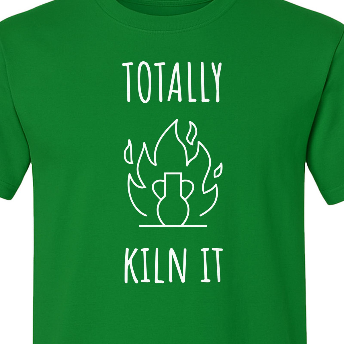 Pottery T-Shirt, Totally Kiln It Funny Ceramic Studio Design for Clay Artists
