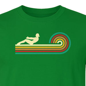 Pilates T-Shirt, Retro Rainbow Reformer Workout Design for Fitness Fans and Instructors