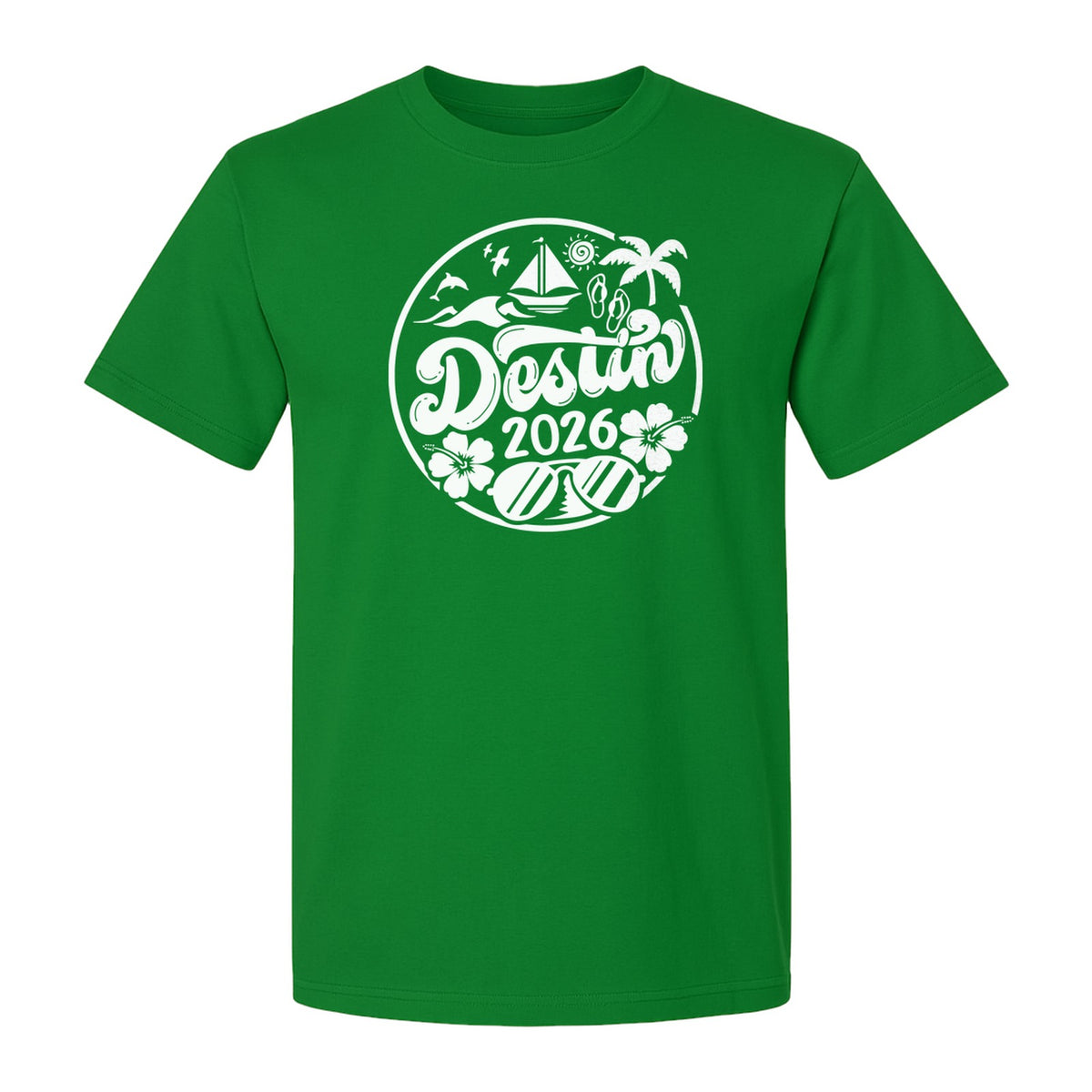 Destin 2026 T-Shirt, Florida Beach Vacation Graphic for Coastal Trip Travelers