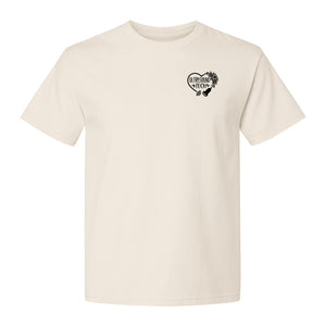 Ultrasound Tech T-Shirt, Small Chest Sonography Design with Floral Probe Line Art for Sonographers