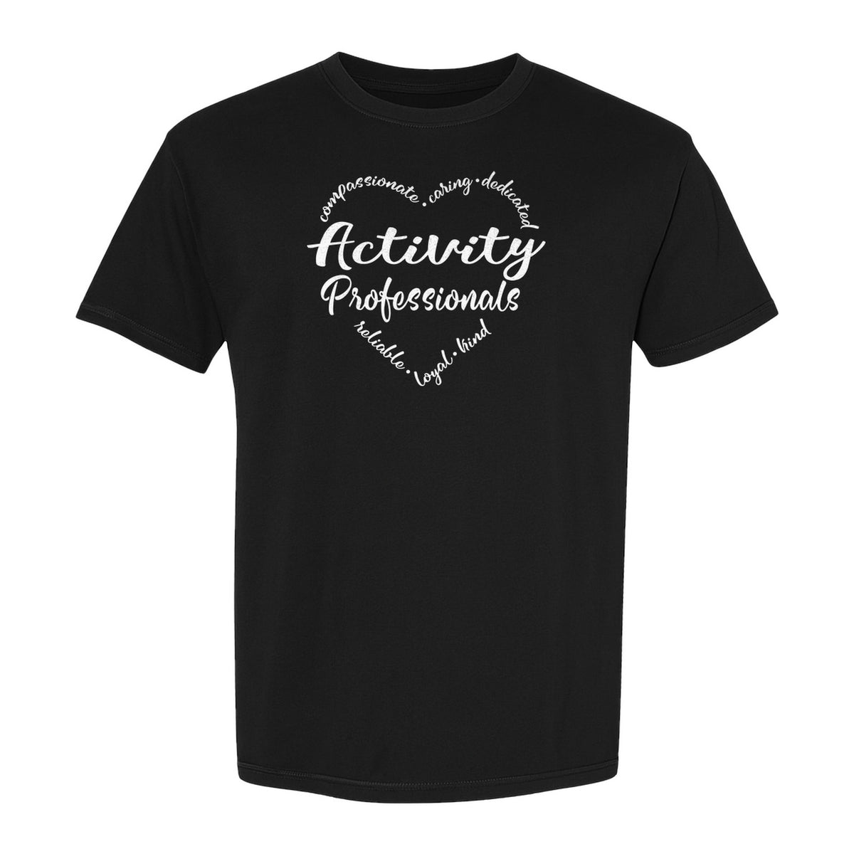 Activity Coordinator T-Shirt, Inspirational Workplace Gift for Senior Living Program Staff and Directors