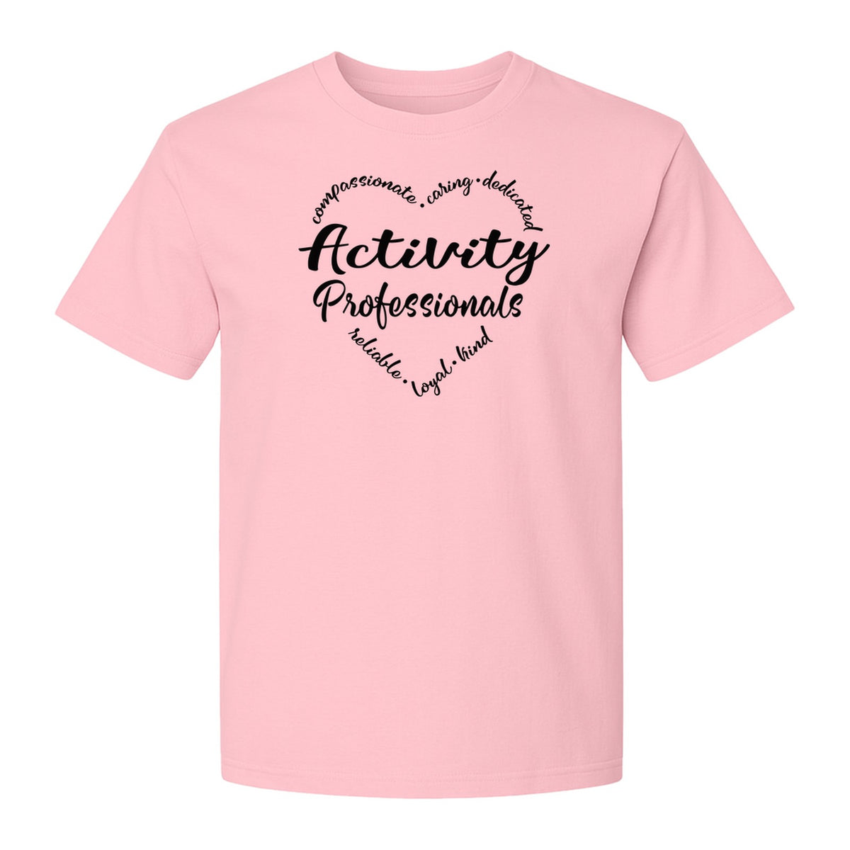 Activity Coordinator T-Shirt, Inspirational Workplace Gift for Senior Living Program Staff and Directors