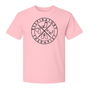 Respiratory Therapist T-Shirt, Stethoscope and Lungs Graphic for Pulmonology Professionals
