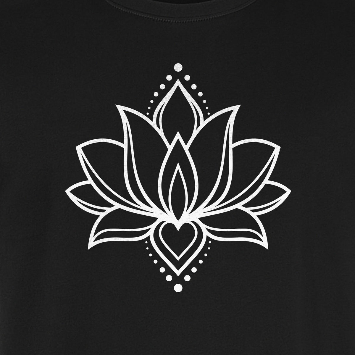 Lotus Flower T-Shirt, Boho Mandala Yoga Meditation Gift for Mindfulness Lovers