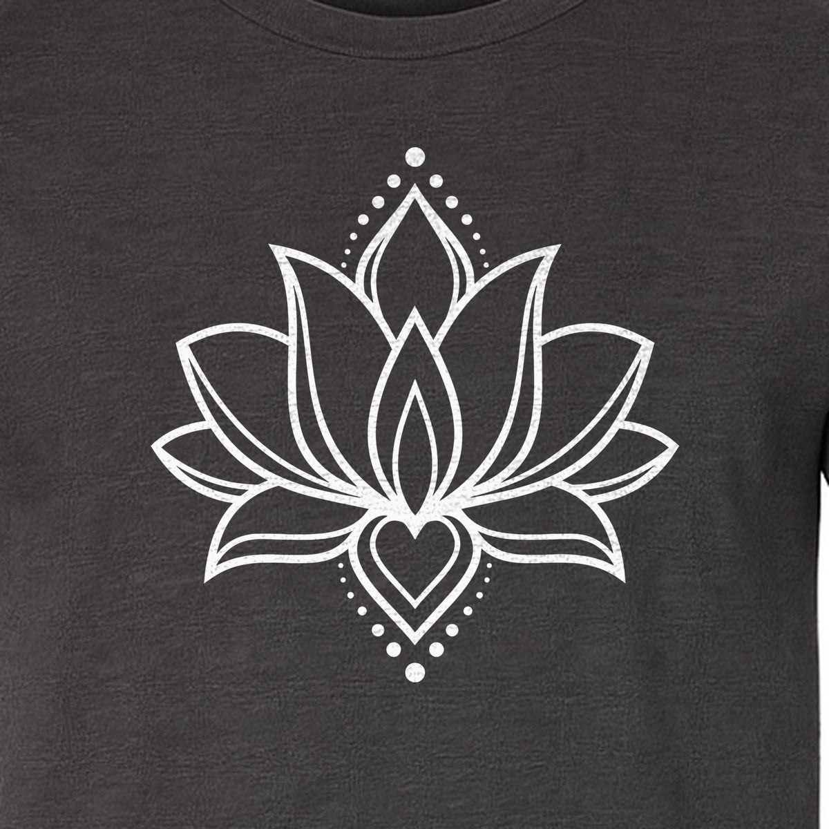 Lotus Flower T-Shirt, Boho Mandala Yoga Meditation Gift for Mindfulness Lovers