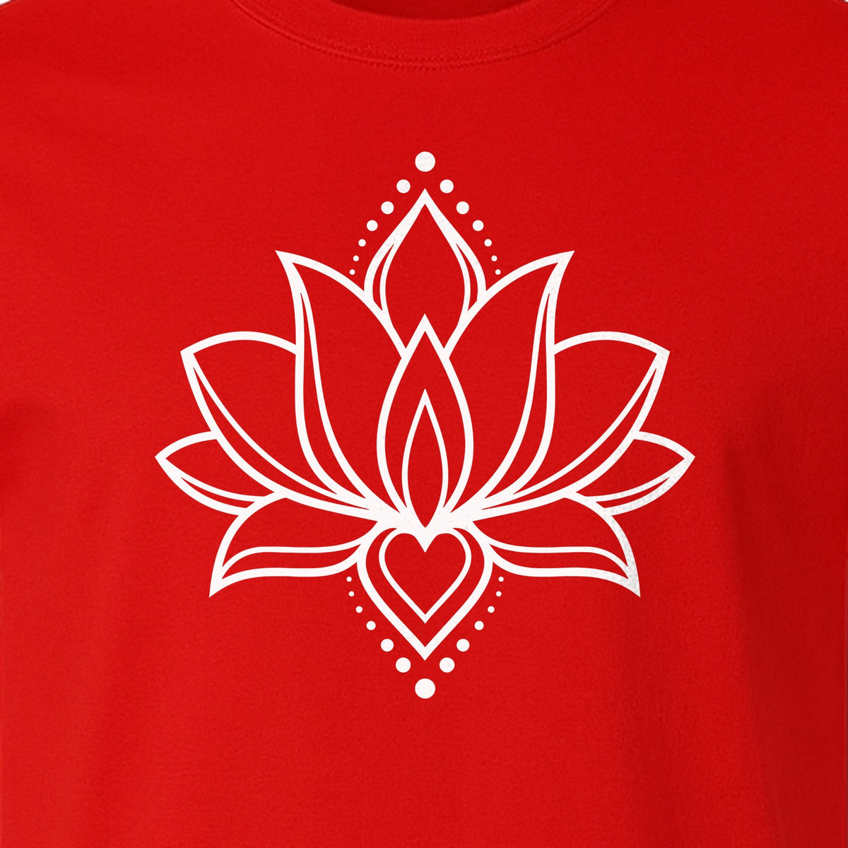 Lotus Flower T-Shirt, Boho Mandala Yoga Meditation Gift for Mindfulness Lovers