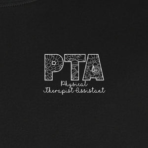 PTA T-Shirt, Physical Therapist Assistant Pocket Print for Graduation Gifts