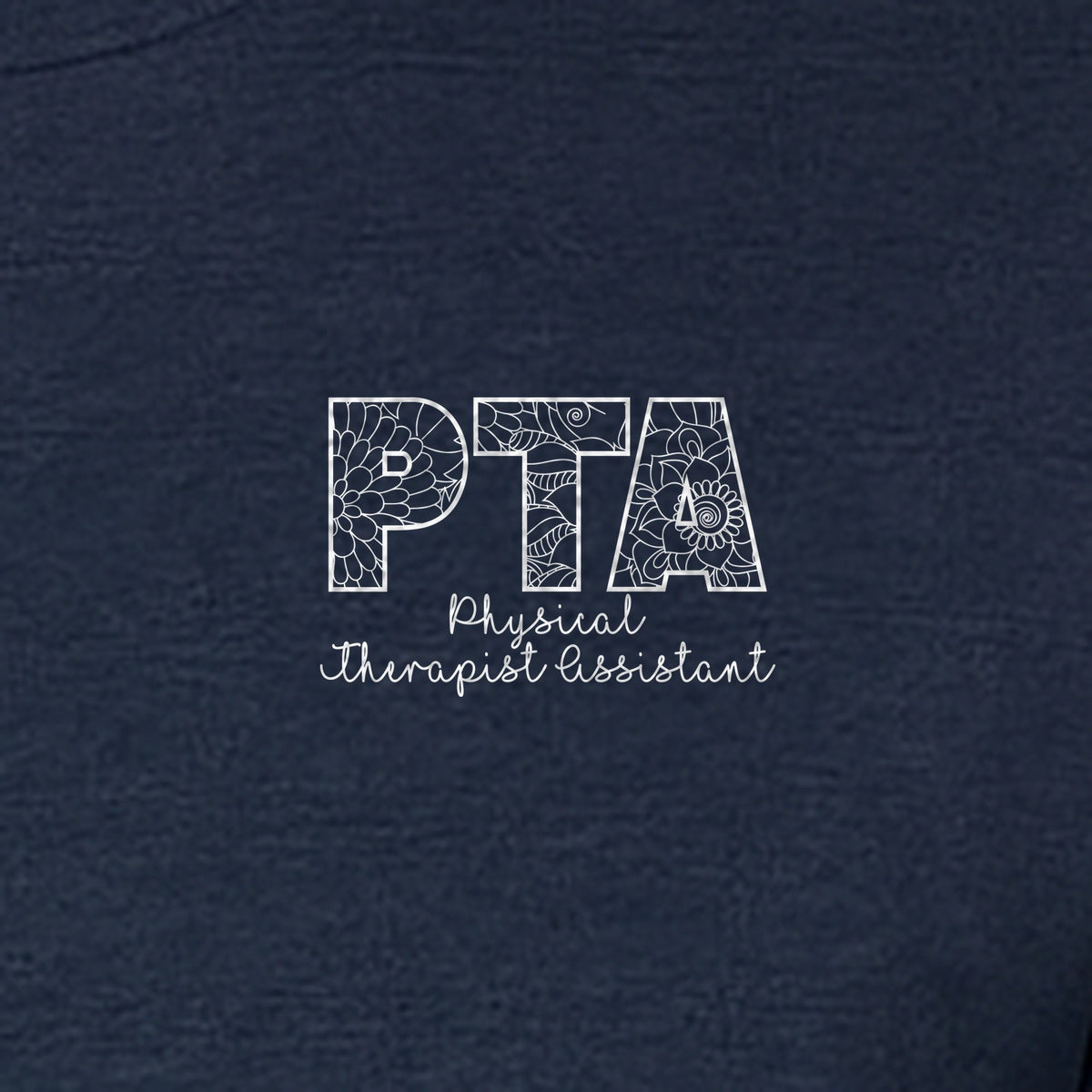 PTA T-Shirt, Physical Therapist Assistant Pocket Print for Graduation Gifts