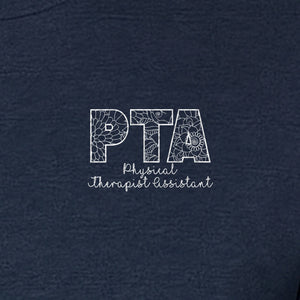 PTA T-Shirt, Physical Therapist Assistant Pocket Print for Graduation Gifts