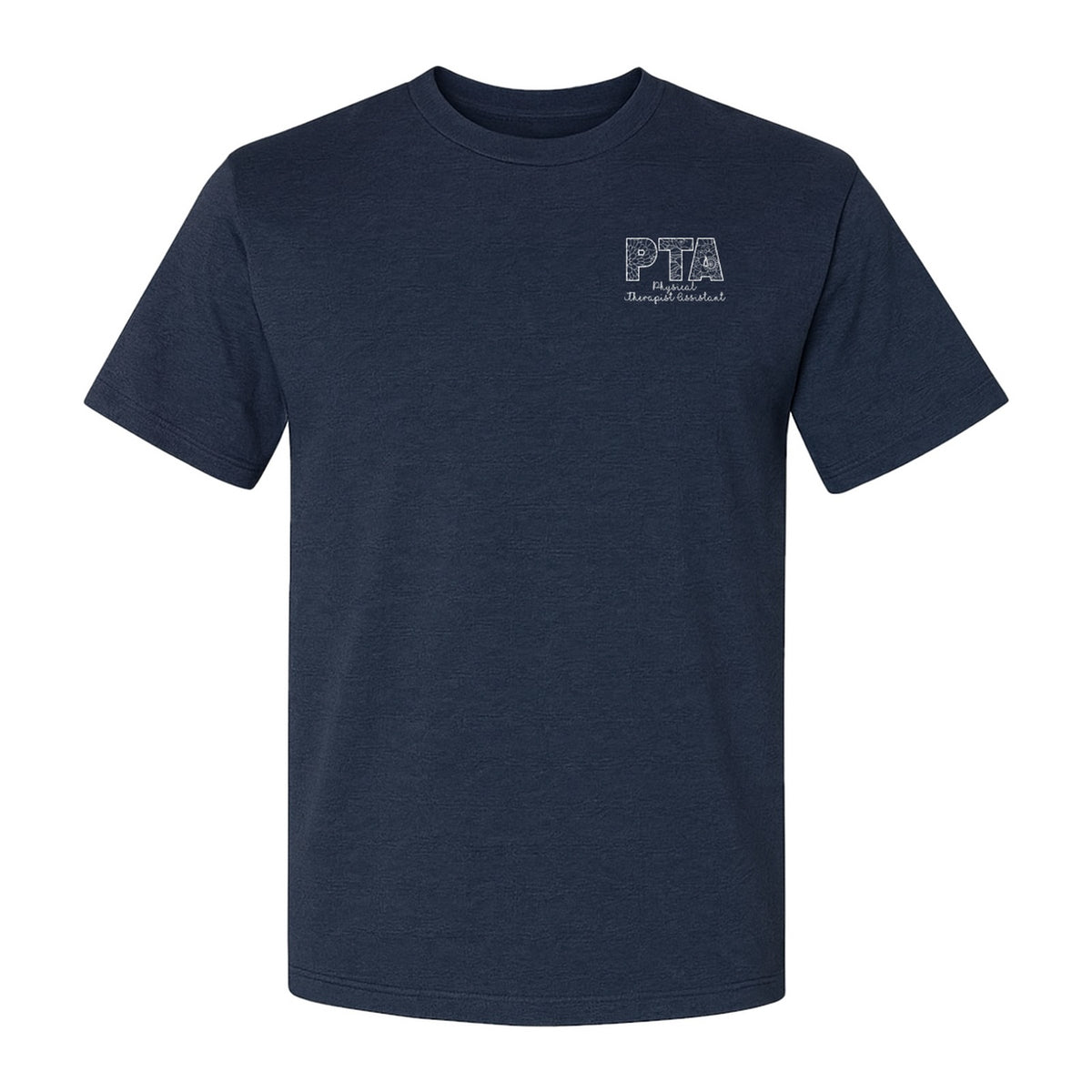 PTA T-Shirt, Physical Therapist Assistant Pocket Print for Graduation Gifts
