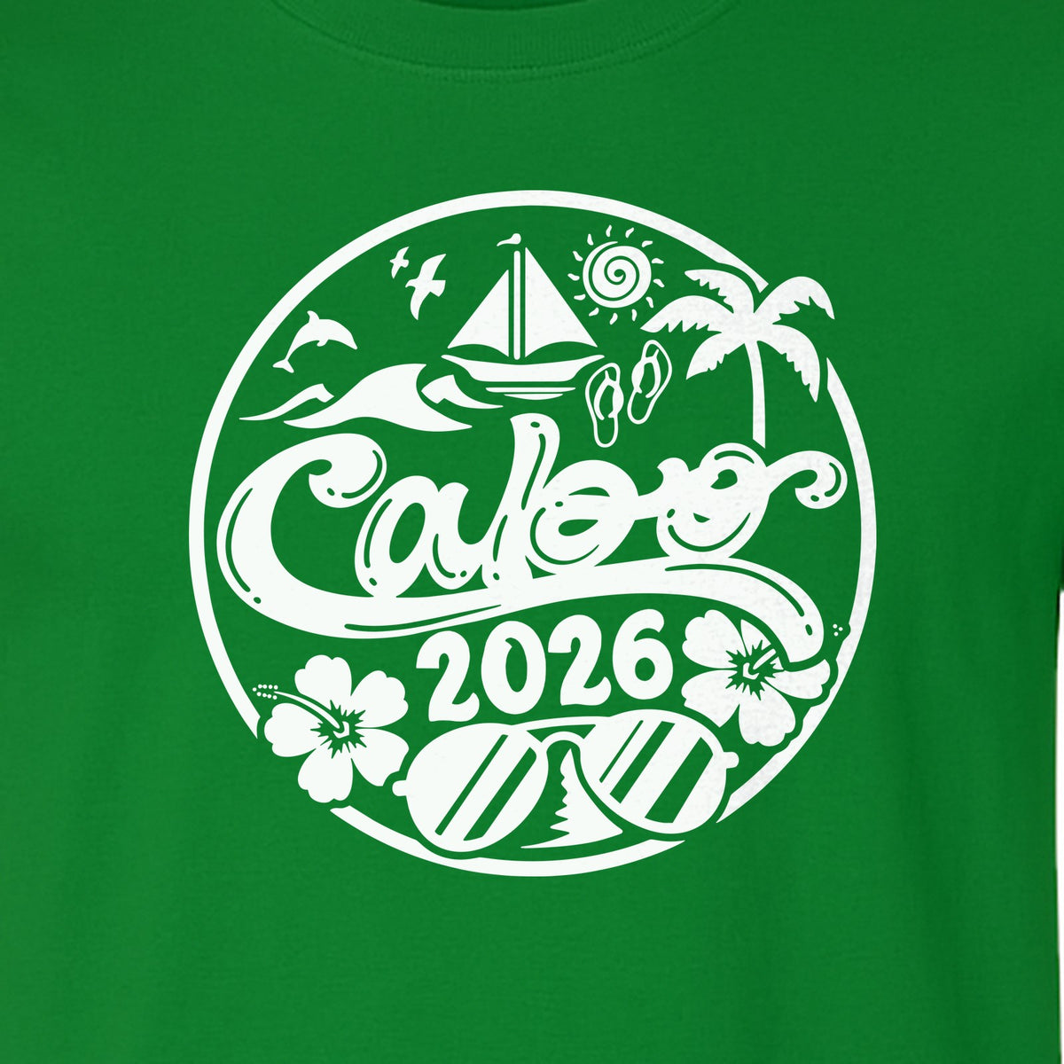 Cabo 2026 T-Shirt, Beach Vacation Graphic Tee for Travel Lovers and Family Getaways