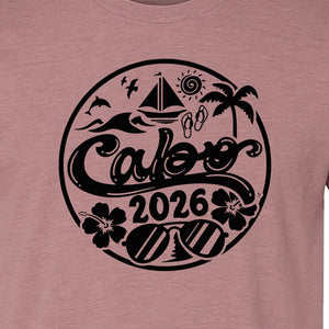 Cabo 2026 T-Shirt, Beach Vacation Graphic Tee for Travel Lovers and Family Getaways