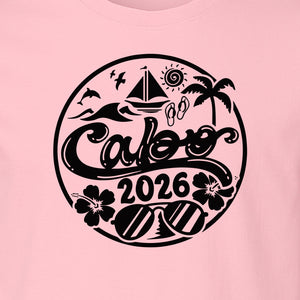 Cabo 2026 T-Shirt, Beach Vacation Graphic Tee for Travel Lovers and Family Getaways