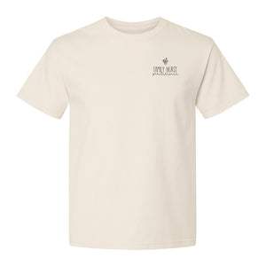 Family Nurse Practitioner T-Shirt, Small Floral Pocket Design for FNP Healthcare Gifts