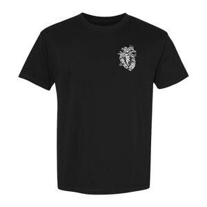 Anatomical Heart T-Shirt, Medical Word Art Design for Nurses and Nursing Students