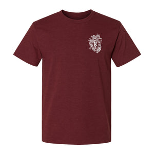 Anatomical Heart T-Shirt, Medical Word Art Design for Nurses and Nursing Students