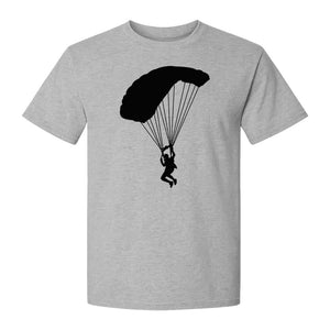 Skydiving T-Shirt, Parachute Graphic for Skydivers, Jump Instructors and Extreme Sports Fans