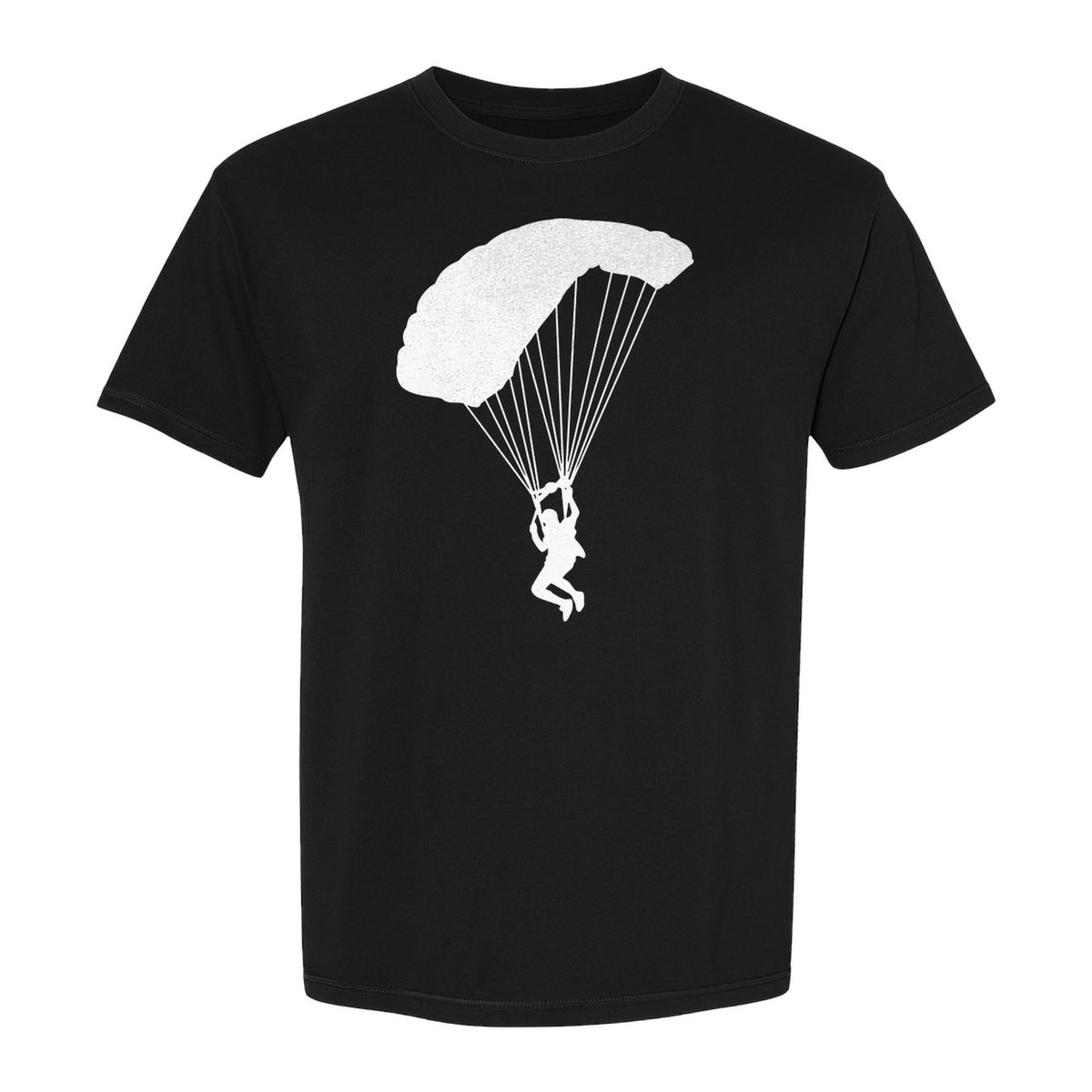 Skydiving T-Shirt, Parachute Graphic for Skydivers, Jump Instructors and Extreme Sports Fans