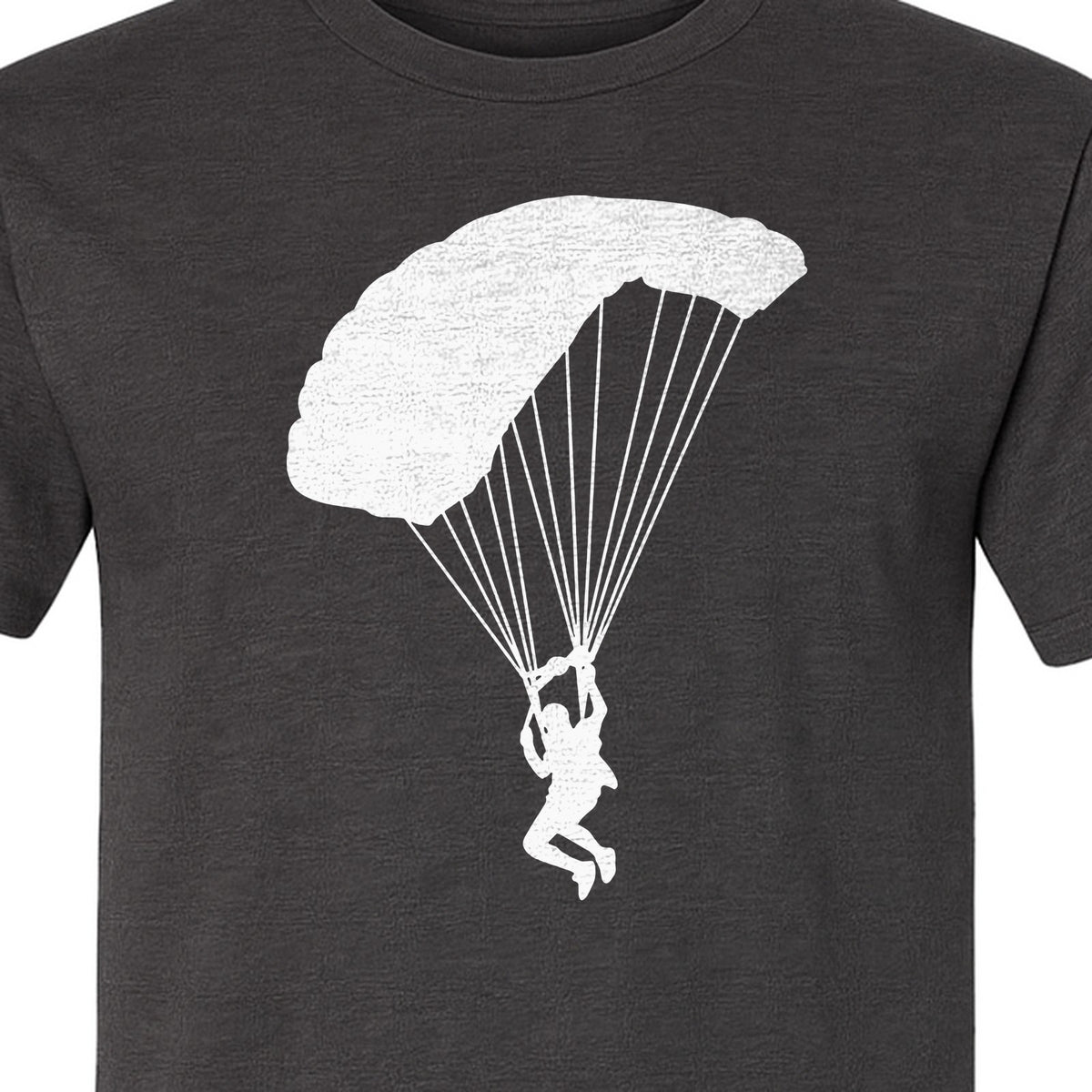 Skydiving T-Shirt, Parachute Graphic for Skydivers, Jump Instructors and Extreme Sports Fans