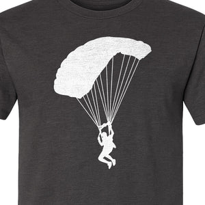 Skydiving T-Shirt, Parachute Graphic for Skydivers, Jump Instructors and Extreme Sports Fans