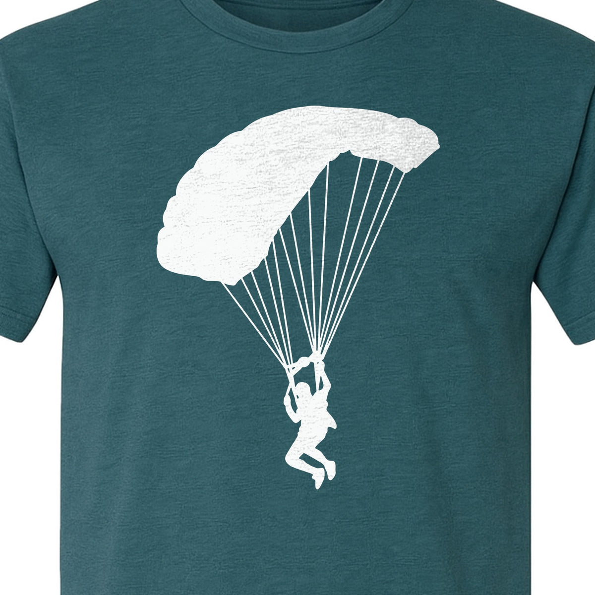 Skydiving T-Shirt, Parachute Graphic for Skydivers, Jump Instructors and Extreme Sports Fans