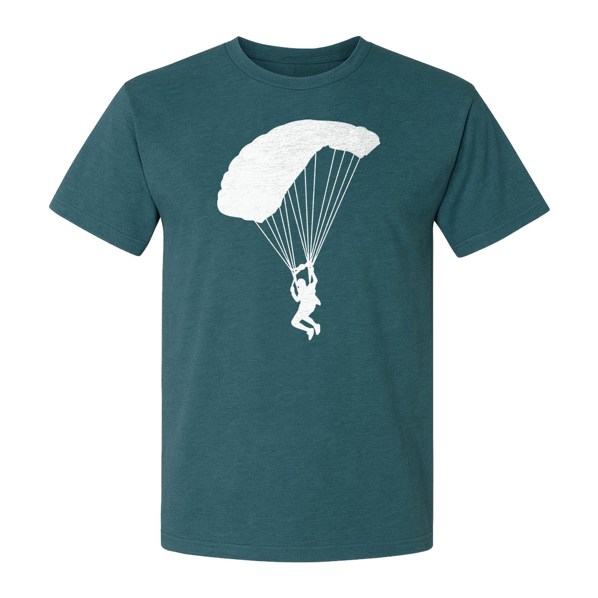 Skydiving T-Shirt, Parachute Graphic for Skydivers, Jump Instructors and Extreme Sports Fans