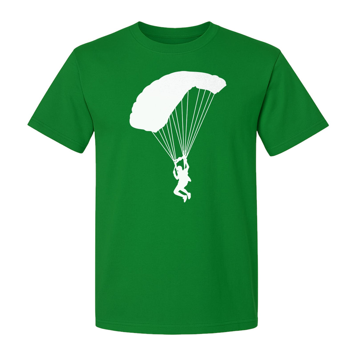Skydiving T-Shirt, Parachute Graphic for Skydivers, Jump Instructors and Extreme Sports Fans
