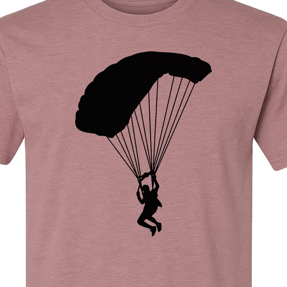 Skydiving T-Shirt, Parachute Graphic for Skydivers, Jump Instructors and Extreme Sports Fans