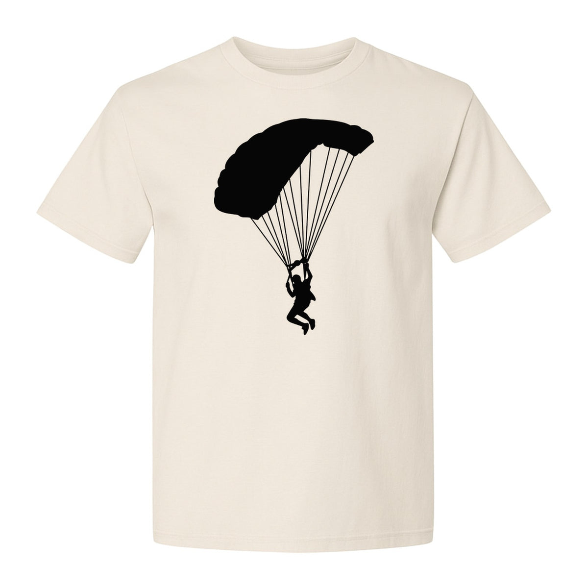 Skydiving T-Shirt, Parachute Graphic for Skydivers, Jump Instructors and Extreme Sports Fans
