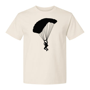 Skydiving T-Shirt, Parachute Graphic for Skydivers, Jump Instructors and Extreme Sports Fans