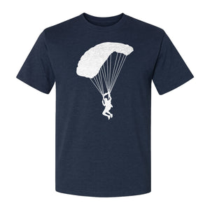 Skydiving T-Shirt, Parachute Graphic for Skydivers, Jump Instructors and Extreme Sports Fans