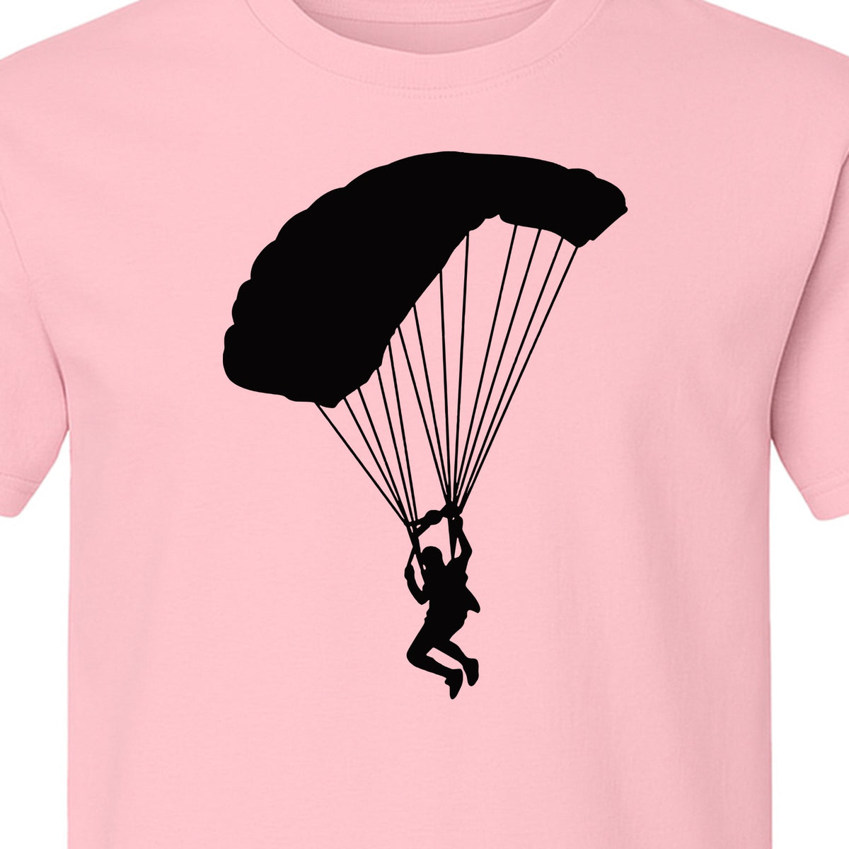Skydiving T-Shirt, Parachute Graphic for Skydivers, Jump Instructors and Extreme Sports Fans