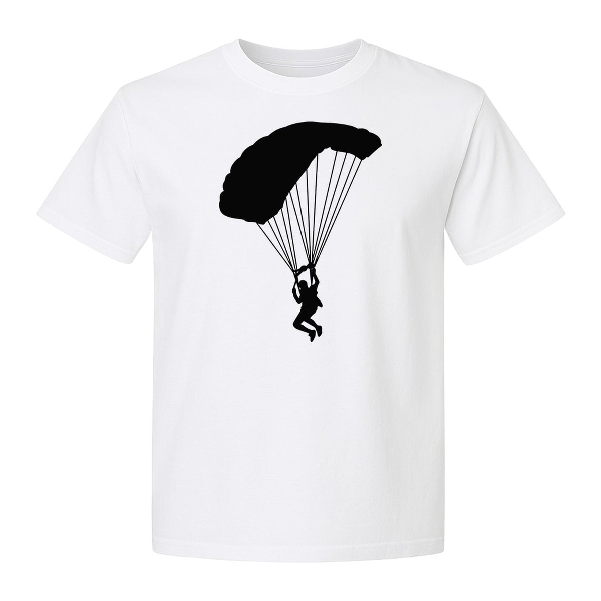 Skydiving T-Shirt, Parachute Graphic for Skydivers, Jump Instructors and Extreme Sports Fans