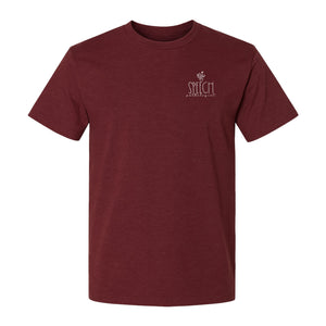 Speech Therapy T-Shirt, Small Pocket Print for Language Pathologists, SLP Graduates and Coworkers