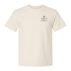 Speech Therapy T-Shirt, Small Pocket Print for Language Pathologists, SLP Graduates and Coworkers