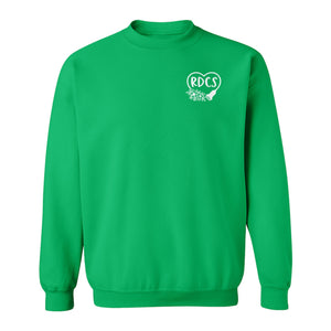 Cardiac Sonographer Sweatshirt, RDCS Heart and Snowflake Pocket Design for Echo Techs