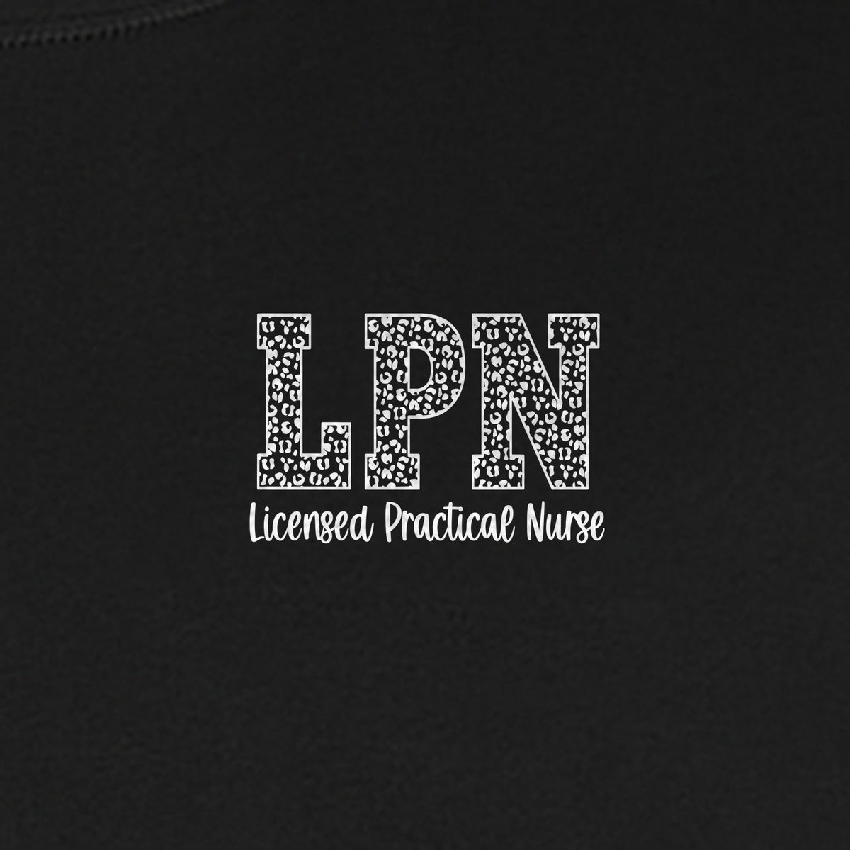 LPN T-Shirt, Licensed Practical Nurse Pocket Print for Nursing School Graduates
