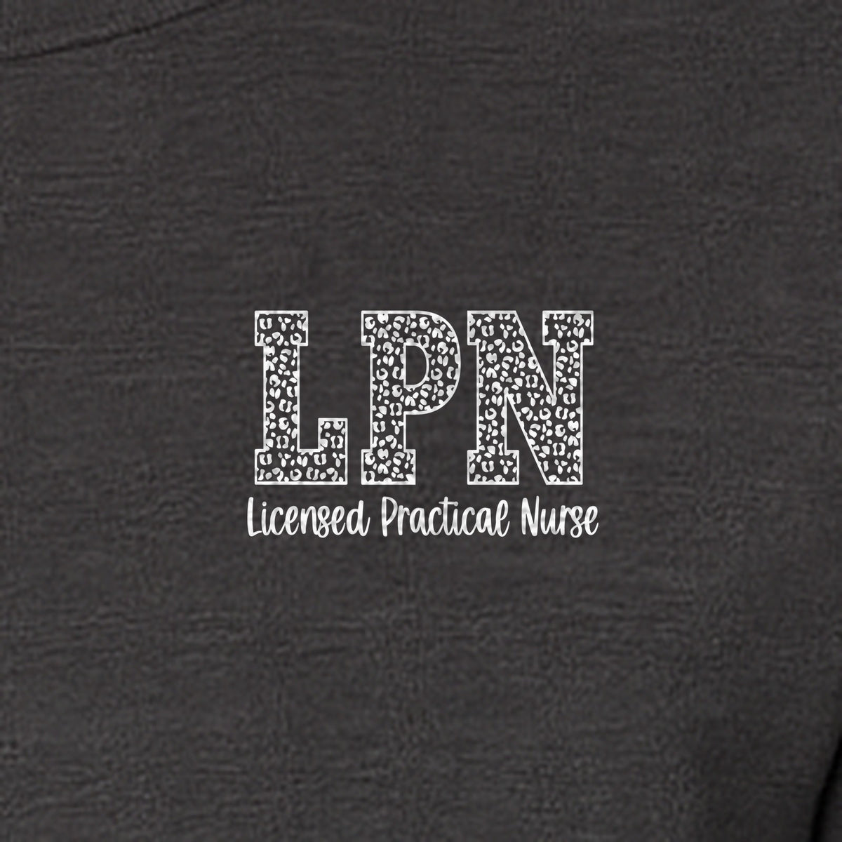 LPN T-Shirt, Licensed Practical Nurse Pocket Print for Nursing School Graduates