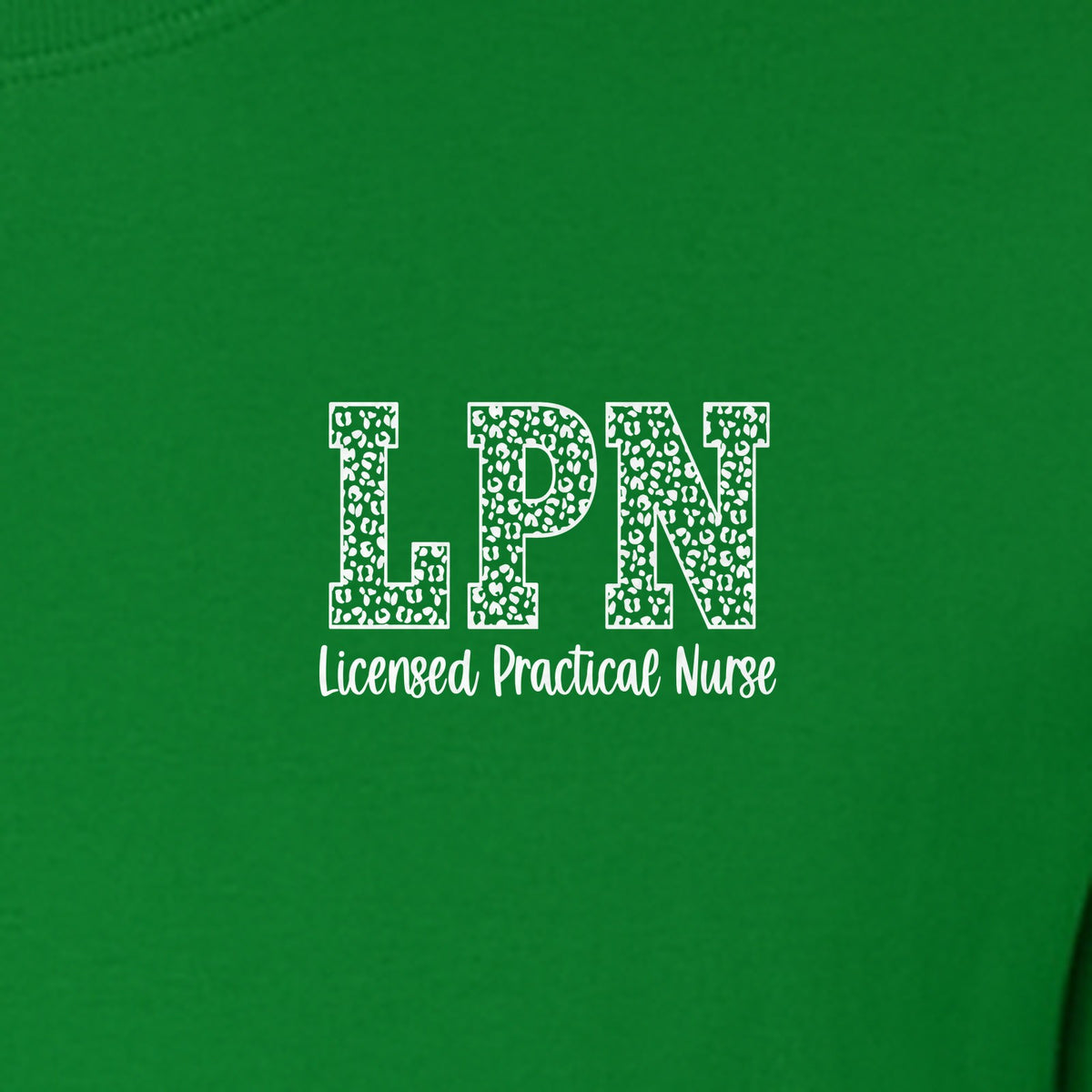 LPN T-Shirt, Licensed Practical Nurse Pocket Print for Nursing School Graduates