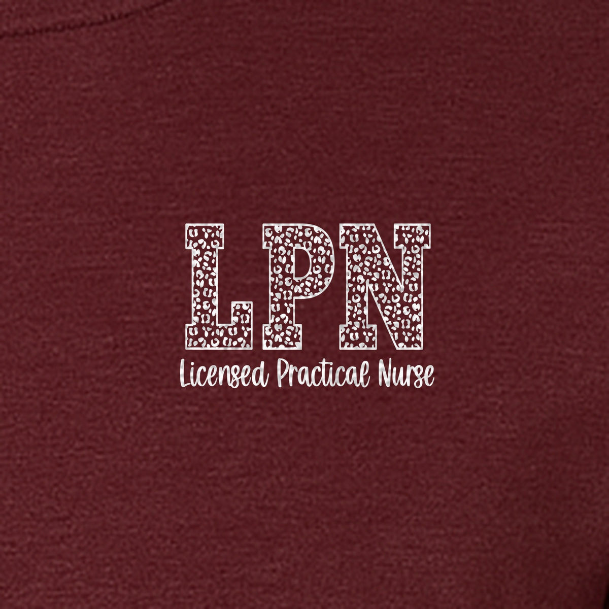 LPN T-Shirt, Licensed Practical Nurse Pocket Print for Nursing School Graduates