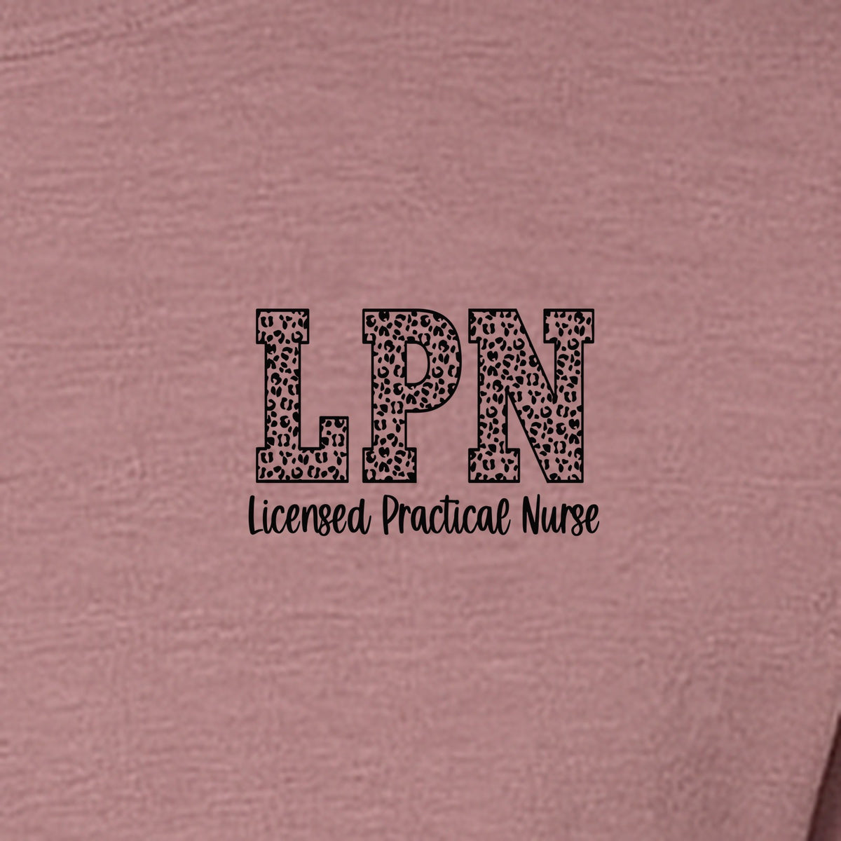 LPN T-Shirt, Licensed Practical Nurse Pocket Print for Nursing School Graduates