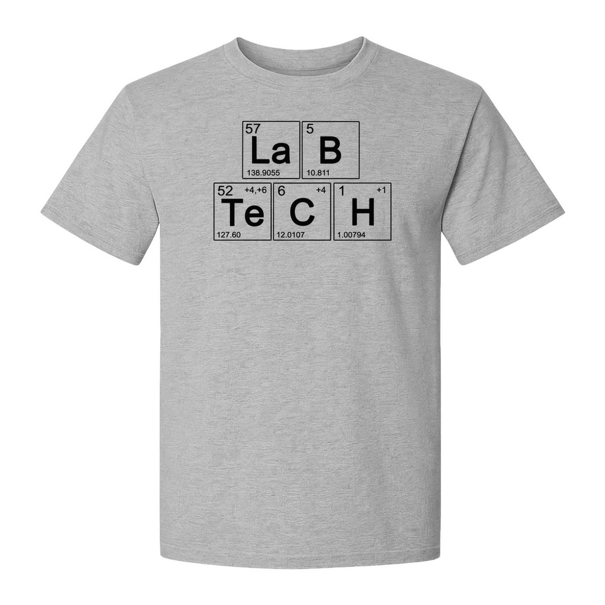 Lab Tech T-Shirt, Periodic Table Science Design for Medical Laboratory Professionals