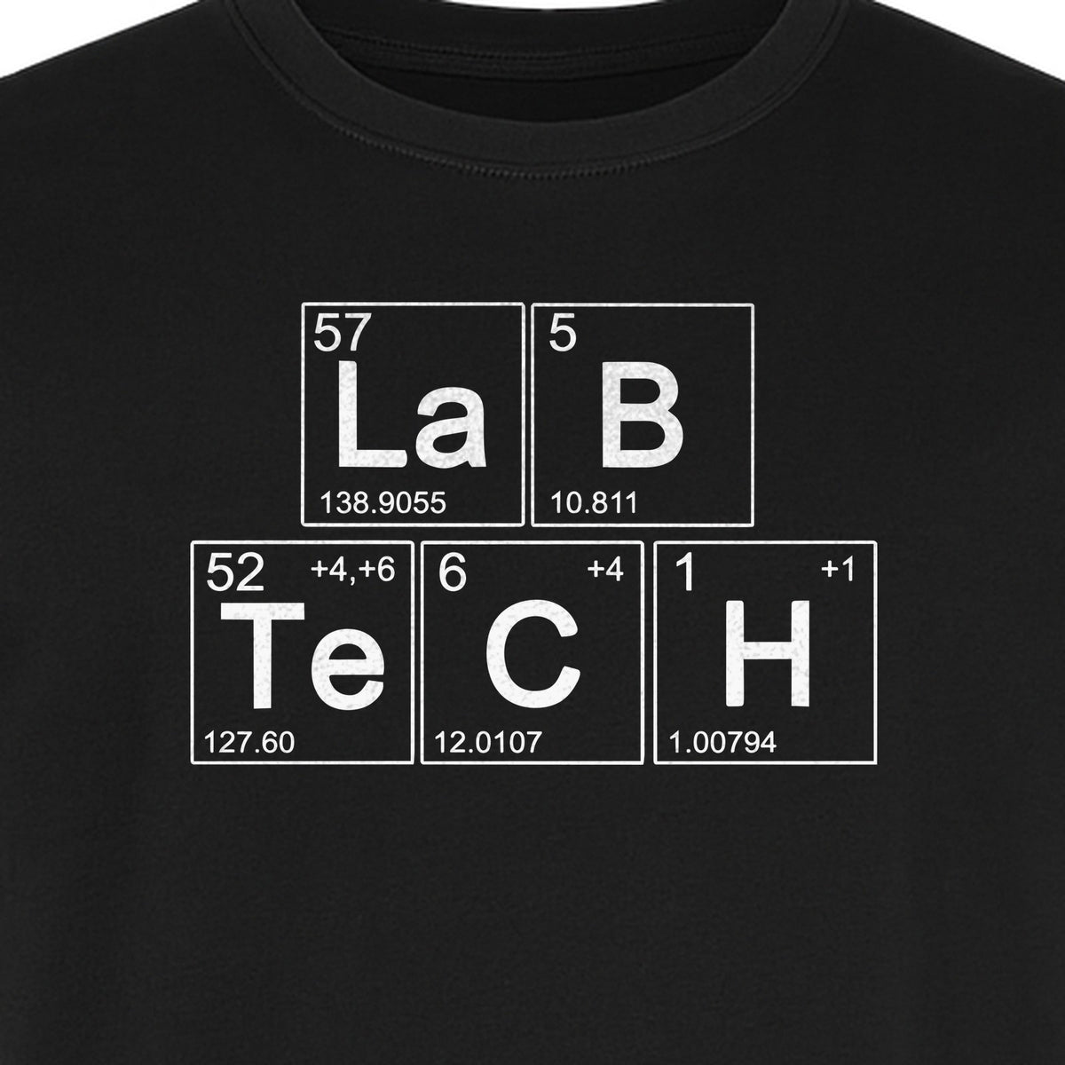 Lab Tech T-Shirt, Periodic Table Science Design for Medical Laboratory Professionals