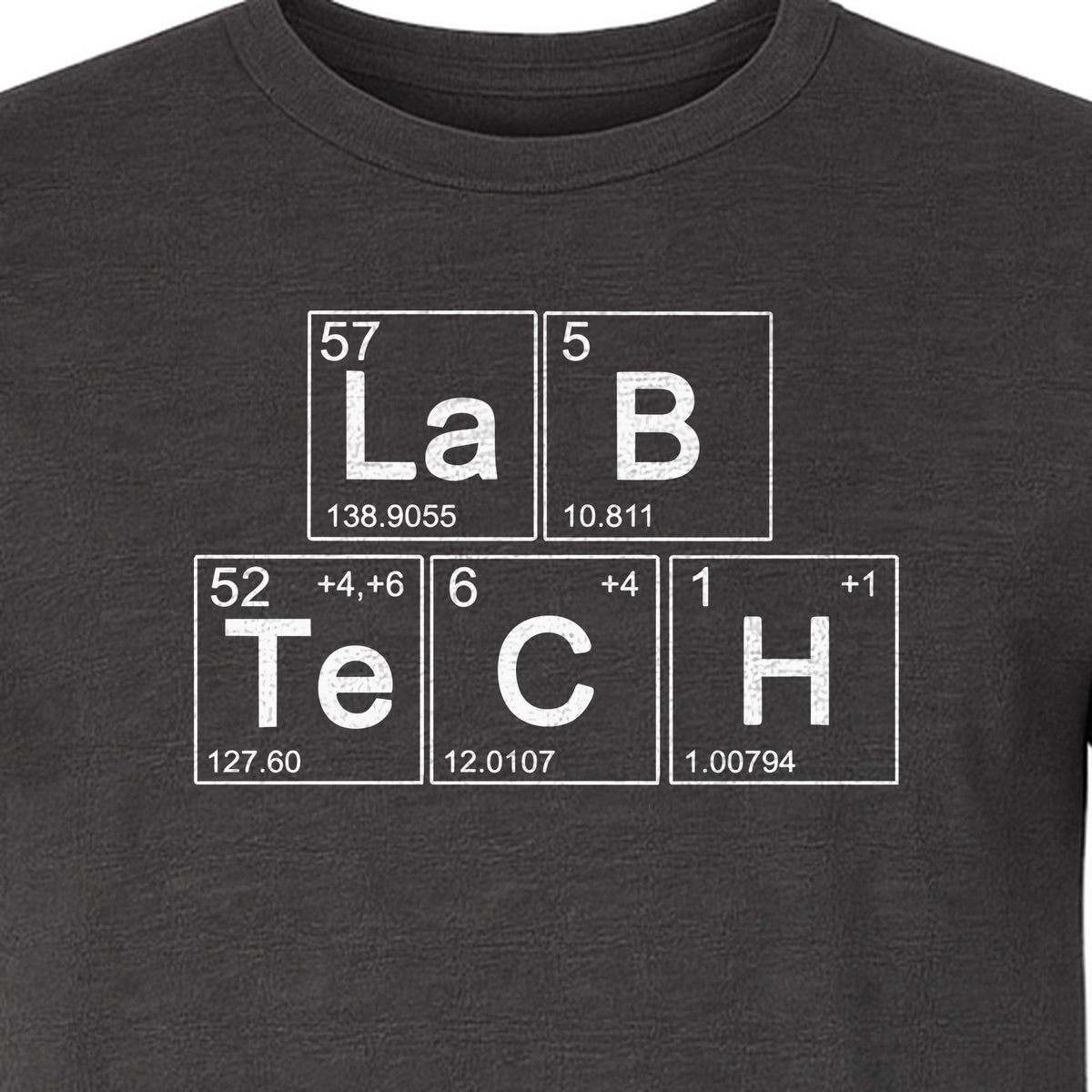 Lab Tech T-Shirt, Periodic Table Science Design for Medical Laboratory Professionals
