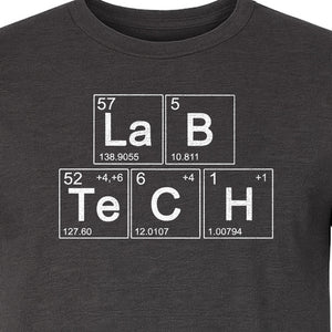 Lab Tech T-Shirt, Periodic Table Science Design for Medical Laboratory Professionals